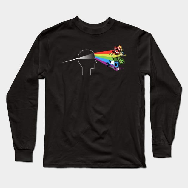 The dark side of the emotions Long Sleeve T-Shirt by jasesa